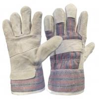 Перчатки спилковые утепленные комбинированные Praktische Home Трал G-130