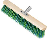 Щетка профессиональная для пола 40 cм, 6 ряд.,длинная щетина,железн.тулейка, без черенка Сибртех
