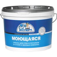 Краска ВД Эксперт моющаяся с.б -20градусов 14кг