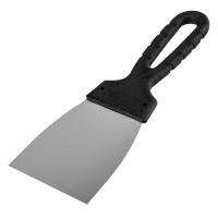 Шпательная лопатка 80мм нержав. сталь, пластмассовая ручка Sparta