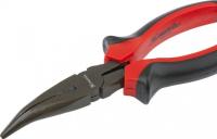 Длинногубцы 180мм Black Nikel изогнутые, двухкомпонентные рукоятки Matrix