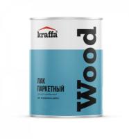 Лак Kraffa паркетный полуматовый 0,75л