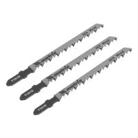 Полотна для электролобзика по дереву 75х4мм Т101D HCS, 3шт Matrix