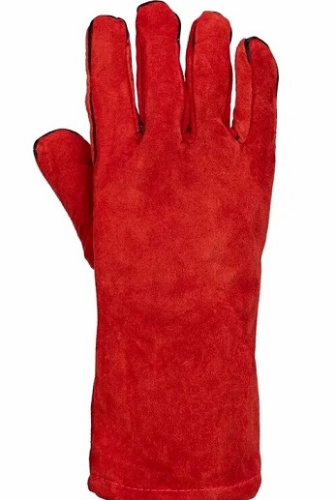 Краги спилковые утепленные пятипалые Трек Praktische Home G-157