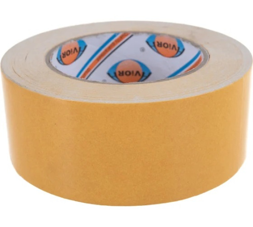 Двусторонняя клейкая лента на тканевой основе 50ммх25м 303-008