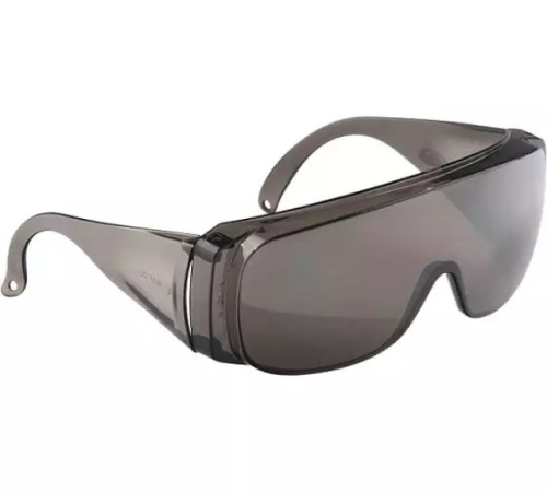 Очки защитные открытого типа затемненные ударопрочный поликарбонат