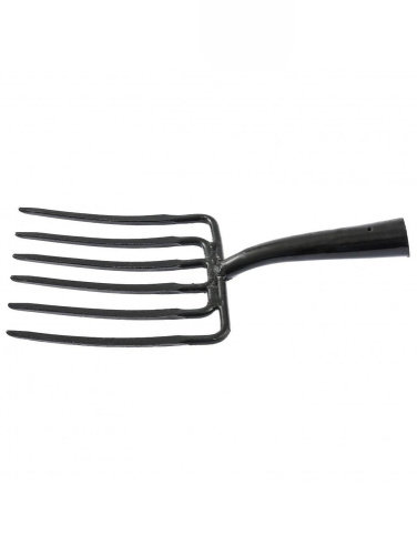 Вилы 6-ти рогие, копальные, 195х220 мм кованые б_черенка