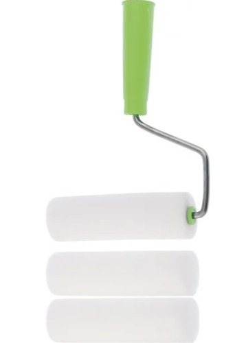 Набор валик ПОРОЛОН с ручкой D-6мм, D-42мм + 2 шубки 180мм