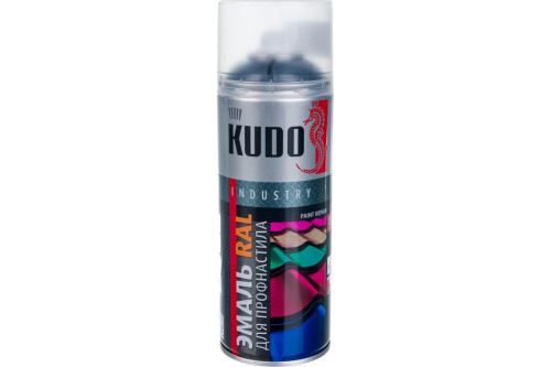 Эмаль KUDO-07024R для металлочерепицы RAL 7024 серый графит 520мл