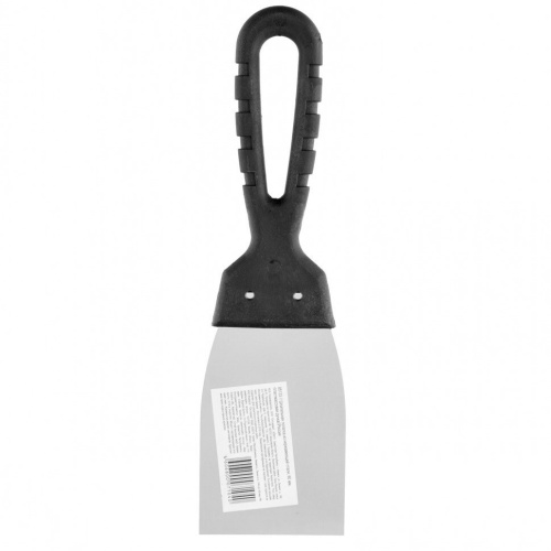 Шпательная лопатка 100мм нержав. сталь, пластмассовая ручка Sparta