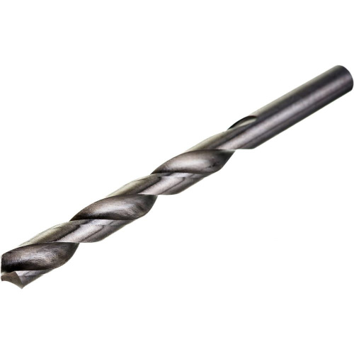 Сверло по металлу 10мм полированное,HSS цилиндрический хвостик Matrix