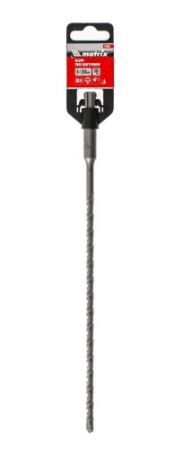 Бур по бетону 6х260мм SDS Plus Matrix
