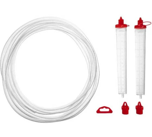 Гидроуровень удлиненная колба, рельефная градуировка 5м Matrix