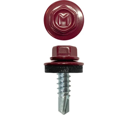 Саморез 4,8х19 по металлу RAL 3005 DAXMER