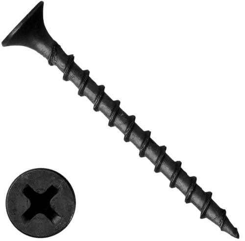 Саморез 4,8х90 по г.к круп.резьба фосф.