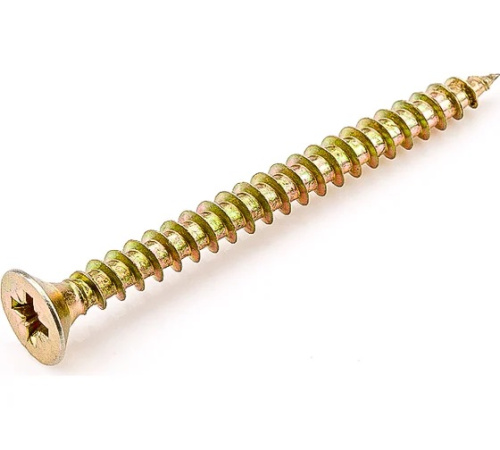 Шурупы 4,0х50 универсальные жёлтый цинк уп 150шт